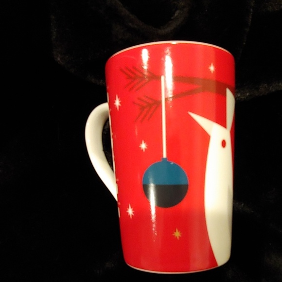 Red Christmas Starbucks Coffee Mug 2012 - Picture 2 of 4